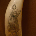 Scrimshaw Horn a la Dave Sim