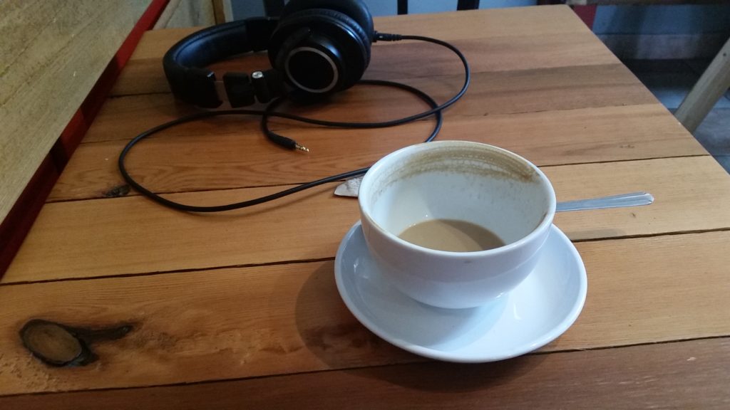 coffee cup on table