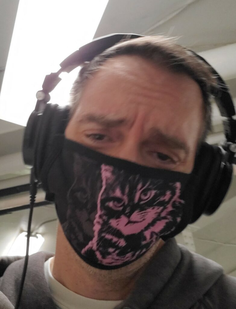 Selfie with mask